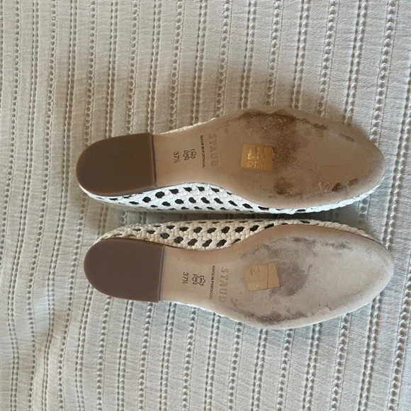 Staud 37.5 woven  ballet flats - Picture 3 of 3
